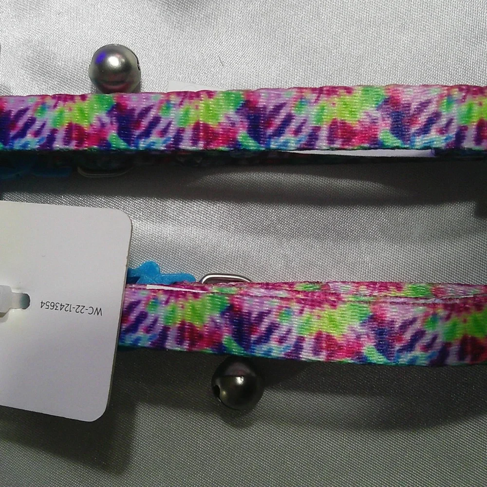 Whisker City Tie-Dye Easy Release Cat Collar